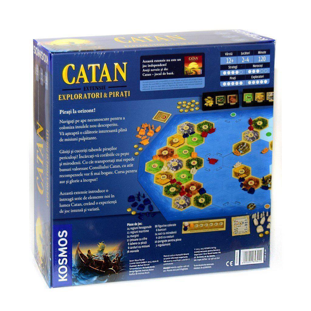 Coloniștii din Catan: Exploratori și pirați extensie-Kosmos-2-Jocozaur