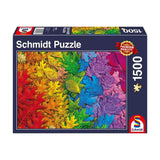 Puzzle Schmidt: Colorful Leaves, 1500 darabos