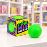 Cool Mix Squishy 10 cm stresszlevezető játék (zöld)