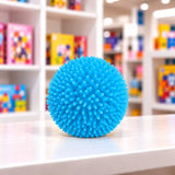 Cool Mix Squishy: Bolyhos tapintású labda 6 cm stresszlevezető játék (kék)