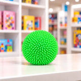 Cool Mix Squishy: Bolyhos tapintású labda 6 cm stresszlevezető játék (zöld)