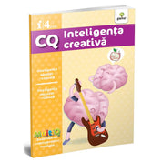 CQ 4 ani- carte cu exerciții pentru dezvoltarea inteligenței creative coperta