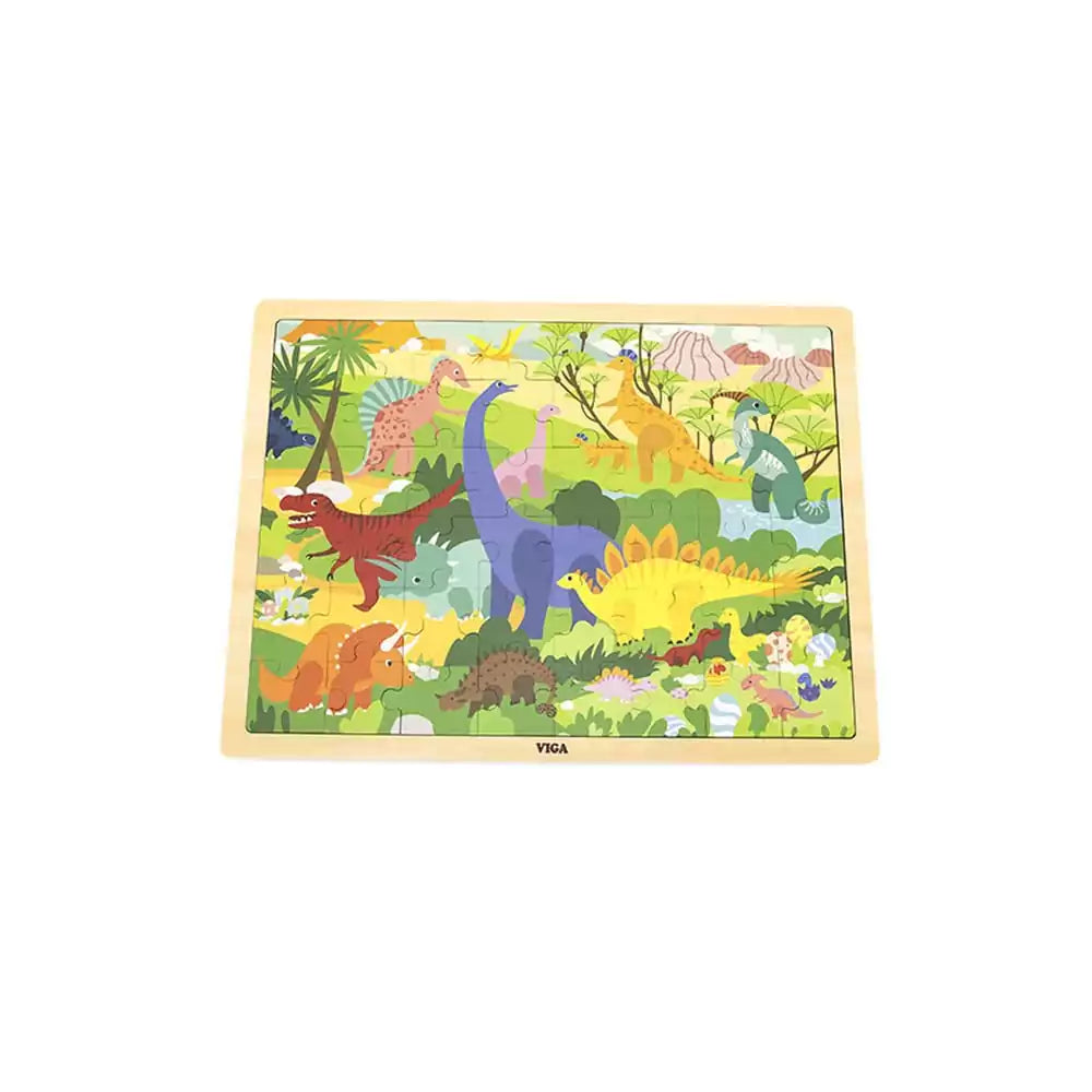 Dinoszauruszok világa, 48 darabos Viga puzzle