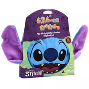 Disney Stitch: A 626-os gyógyíre – Egy Szerelmes Levél kártyajáték doboza, Stitch nagy mosolygó arcképével, lila színvilágban, puha fülrészletekkel, 2–5 játékos számára.