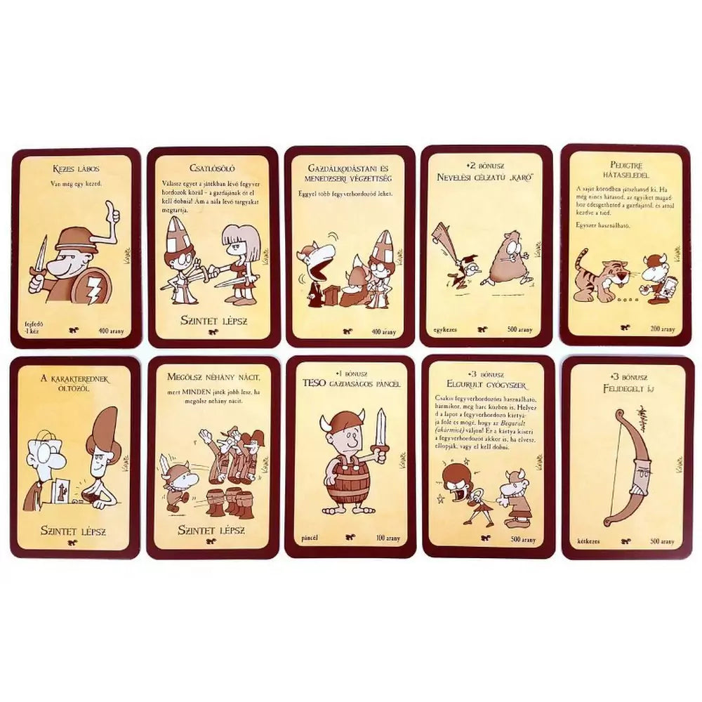 Munchkin 4 - Dobj egy hátast! magyar nyelvű társasjáték