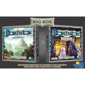 „Dominion: Big Box II angol nyelvű társasjáték doboza, amely tartalmazza a Dominion és a Dominion: Intrigue második kiadását, extra kártyákkal.”