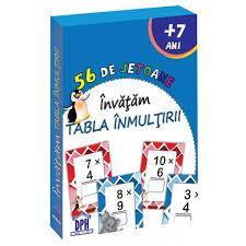 56 de Jetoane - Invatam Tabla Inmultirii-DPH-1-Jocozaur