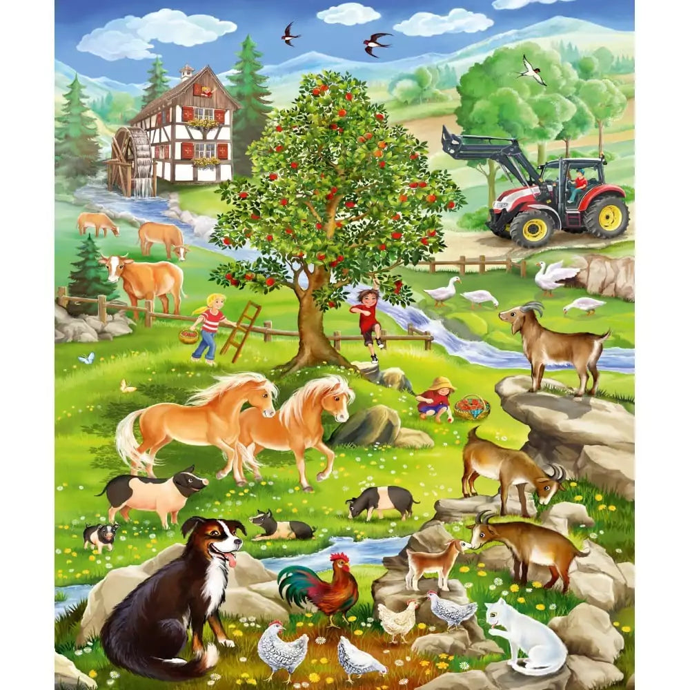 Puzzle: Élet a farmon (3x48 darabos)