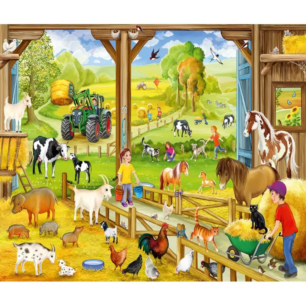 Puzzle: Élet a farmon (3x48 darabos)