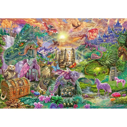 Puzzle Schmidt: Enchanted Dragon Land, 1000 darab