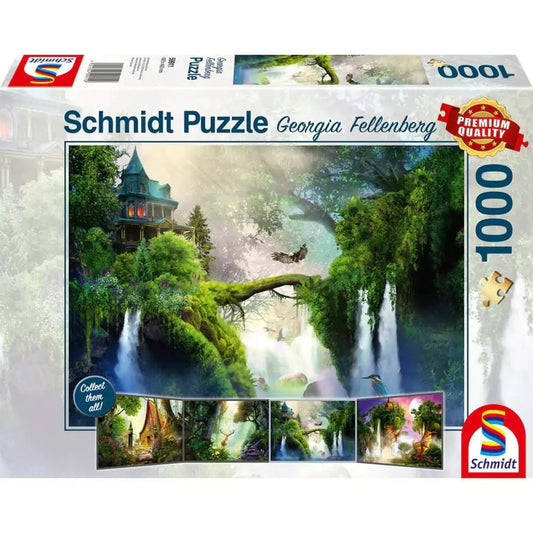 Puzzle Schmidt: Georgina Fellenberg - Elbűvölő tavasz, 1000 darab
