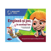 Răspundel Istețel Set Engleză și joc, în același loc (creion+carte) román nyelvű könyv