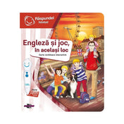 Răspundel Istețel Set Engleză și joc, în același loc (creion+carte) román nyelvű könyv