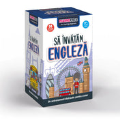MemoRace - Să învățăm engleză  román nyelvű társasjáték