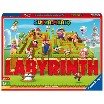 Labyrinth Super Mario többnyelvű társasjáték