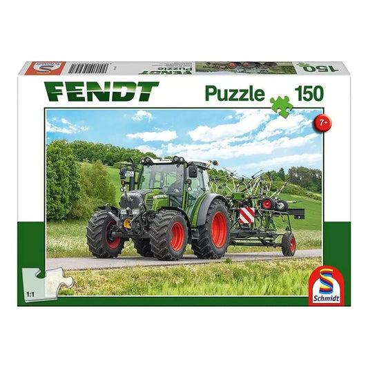 Puzzle Schmidt: Fendt 211 Vario mit Fendt Wender Twister, 150 darabos