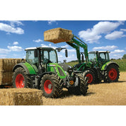 Puzzle Schmidt: Fendt - Fendt 724 Vario, Fendt 716 Vario Stivuitor Frontal Fendt Cargo, 100 darabos