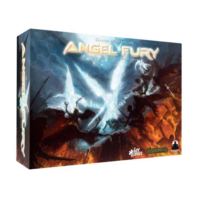 ANGEL FURY  - román nyelvű társasjáték