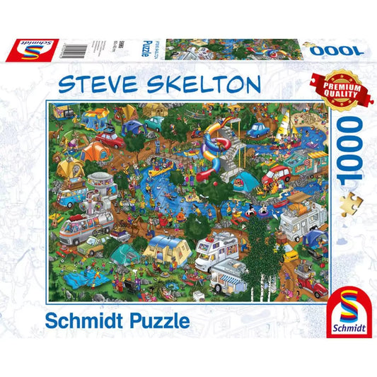 Puzzle Schmidt: Steve Skelton - Getting Away From it All, 1000 darab