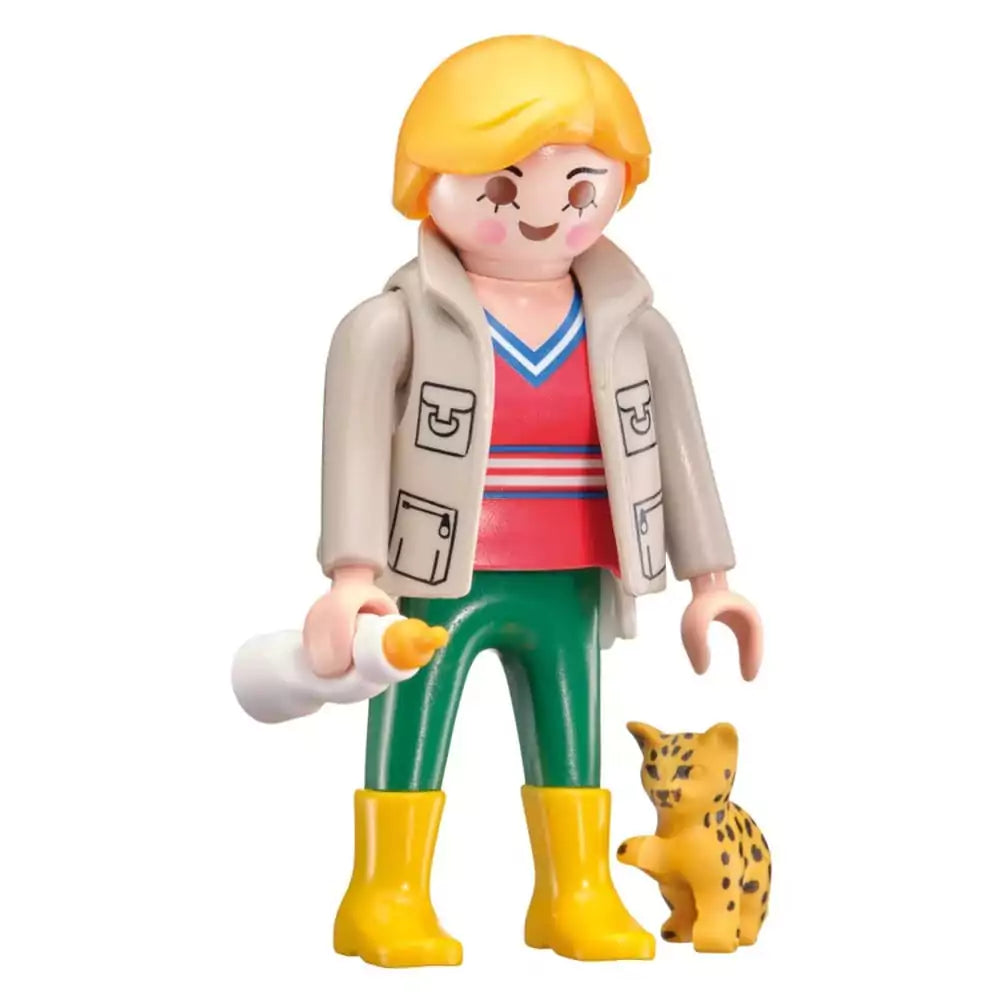 Puzzle Schmidt: playmobil - Állatkert, 60 darab + Ajándék playmobil figura