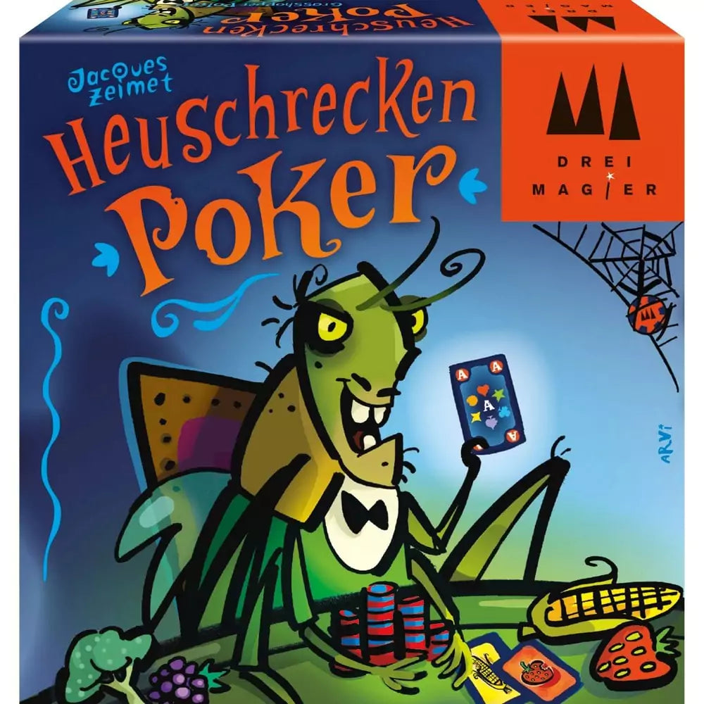 Heuschrecken Poker - Angol nyelvű társasjáték doboza