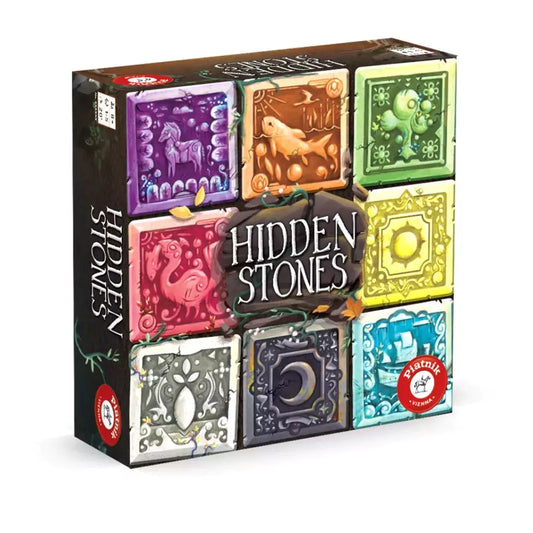 Hidden Stones - Rejtett kövek társasjáték doboza