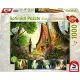 Puzzle Schmidt: Georgina Fellenberg - Ház a tisztáson, 1000 darabos