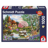 Puzzle Schmidt: Tóparti Ház, 1000 darabos