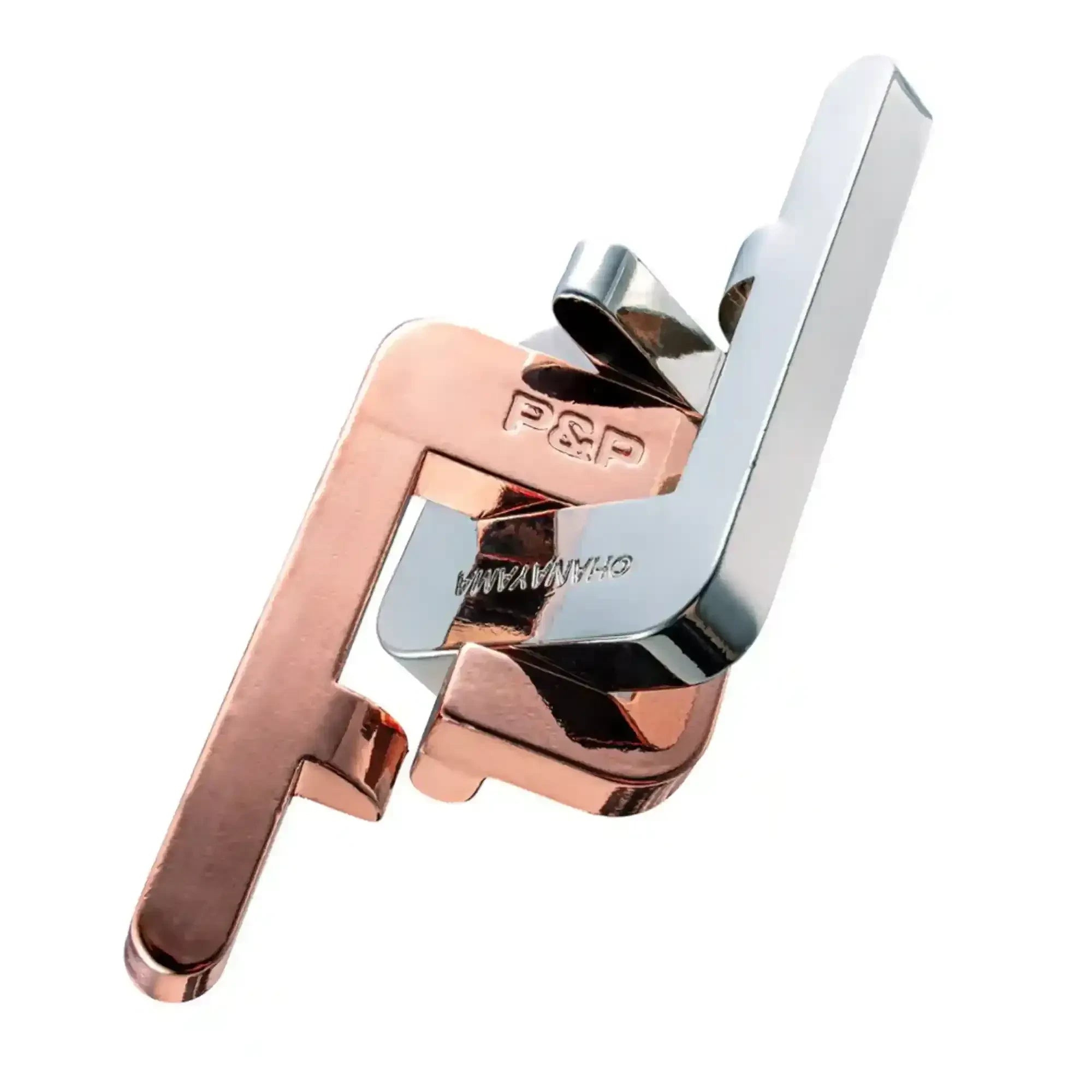 Huzzle Cast P&P fém kirakó összekapcsolt állapotban részletgazdag fényes felülettel