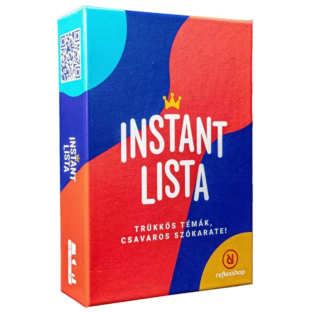 Instant lista társasjáték