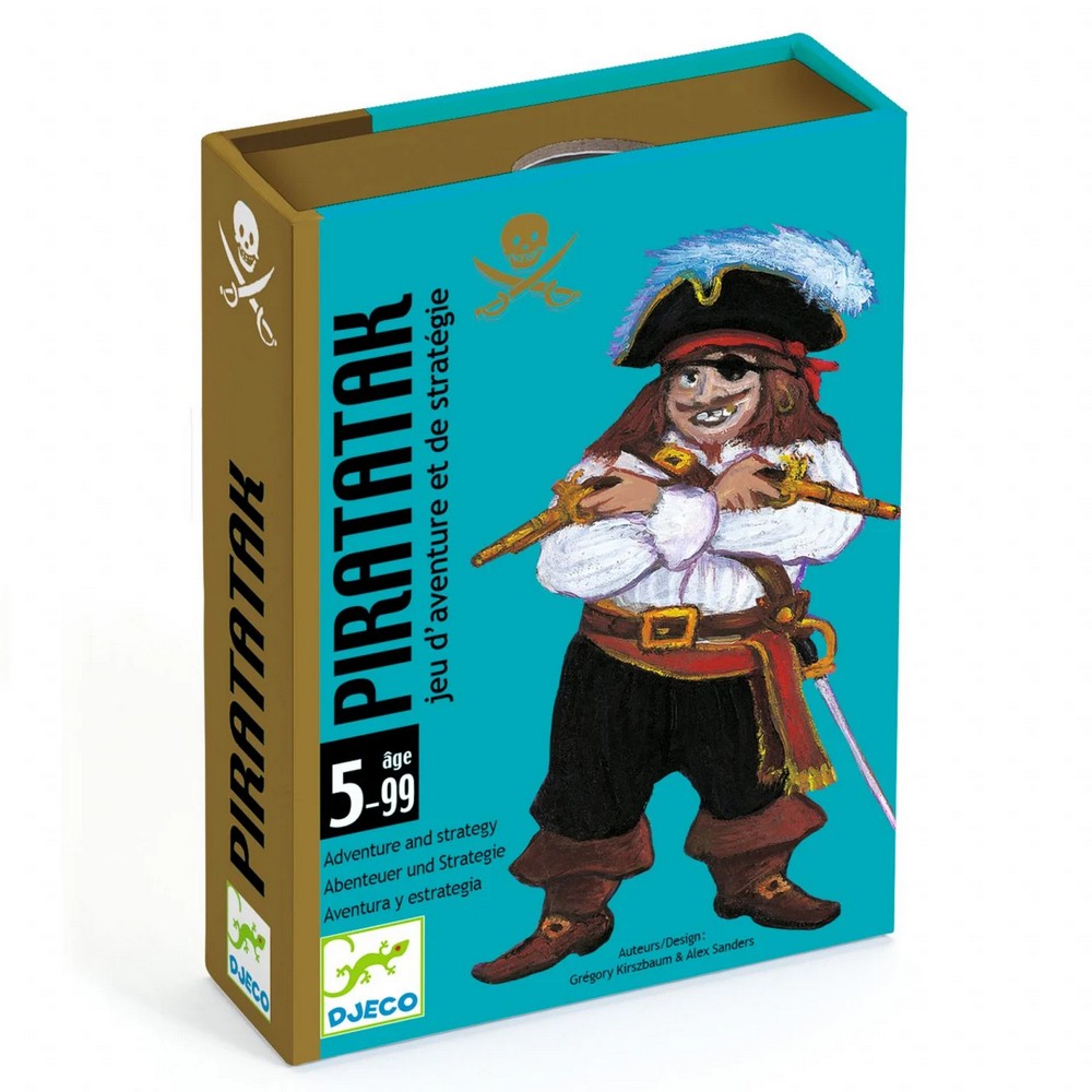 Piratatak - Djeco kártyajáték - csomagolas elolnezetbol