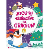 Jocuri distractive de crăciun 5+ - könyv