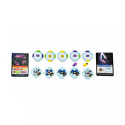 Korallzátony társasjáték korall- és élőviláglapkái pontértékekkel