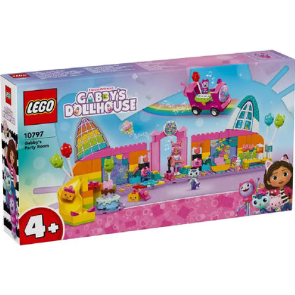 LEGO Gabby s Dollhouse Gabi partiszobája 10797 Doboz eleje