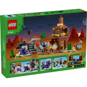 LEGO Minecraft A pusztasági bánya 21263 Doboz háta