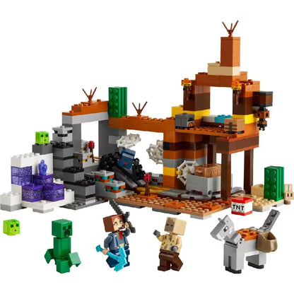 LEGO Minecraft A pusztasági bánya 21263 Összerakott