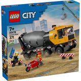LEGO City: Betonkeverő teherautó 60478, 371 darabos