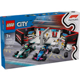 LEGO City: F1 garázs, Mercedes-AMG és Alpine autók 60444, 678 darabos