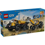 LEGO City: Homlokrakodó és billenőplatós teherautó 60494, 1132 darabos
