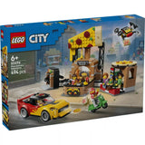 LEGO City: Pizzéria kiszállító járművekkel 60496, 494 darabos