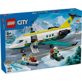 LEGO City: Sürgősségi mentőrepülőgép 60465, 403 darabos