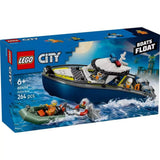 LEGO City: Üldözés rendőrségi csónakkal 60456, 264 darabos