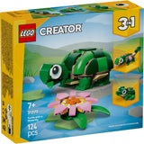 LEGO Creator: Teknős egy vízililiom-virággal 31377, 124 darabos