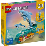 LEGO Creator: Csodálatos delfinek 31385, 542 darabos