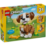 LEGO Creator: Játékos kiskutya 31382, 336 darabos