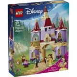 LEGO Disney: Belle és a Szörnyeteg varázslatos kastélya 43289, 254 darabos