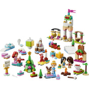 A LEGO Disney adventi naptár hercegnőkkel, karácsonyfával és ajándékokkal,teljes keszlet