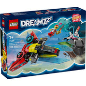 LEGO DREAMZzz Cooper játékkonzol repülője 71489 dobozkép: Fedezd fel a LEGO DREAMZzz sorozat izgalmas járművét, amely kétféle építési módot kínál!