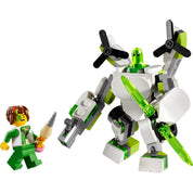 LEGO DREAMZzz Z-Blob robot és járműves kalandjai 71487 – Z-Blob robotpáncél és Mateo minifigura akcióra készen.