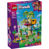 LEGO Friends: Születésnapi cicazsúr és lombház cicáknak 42666, 321 darabos
